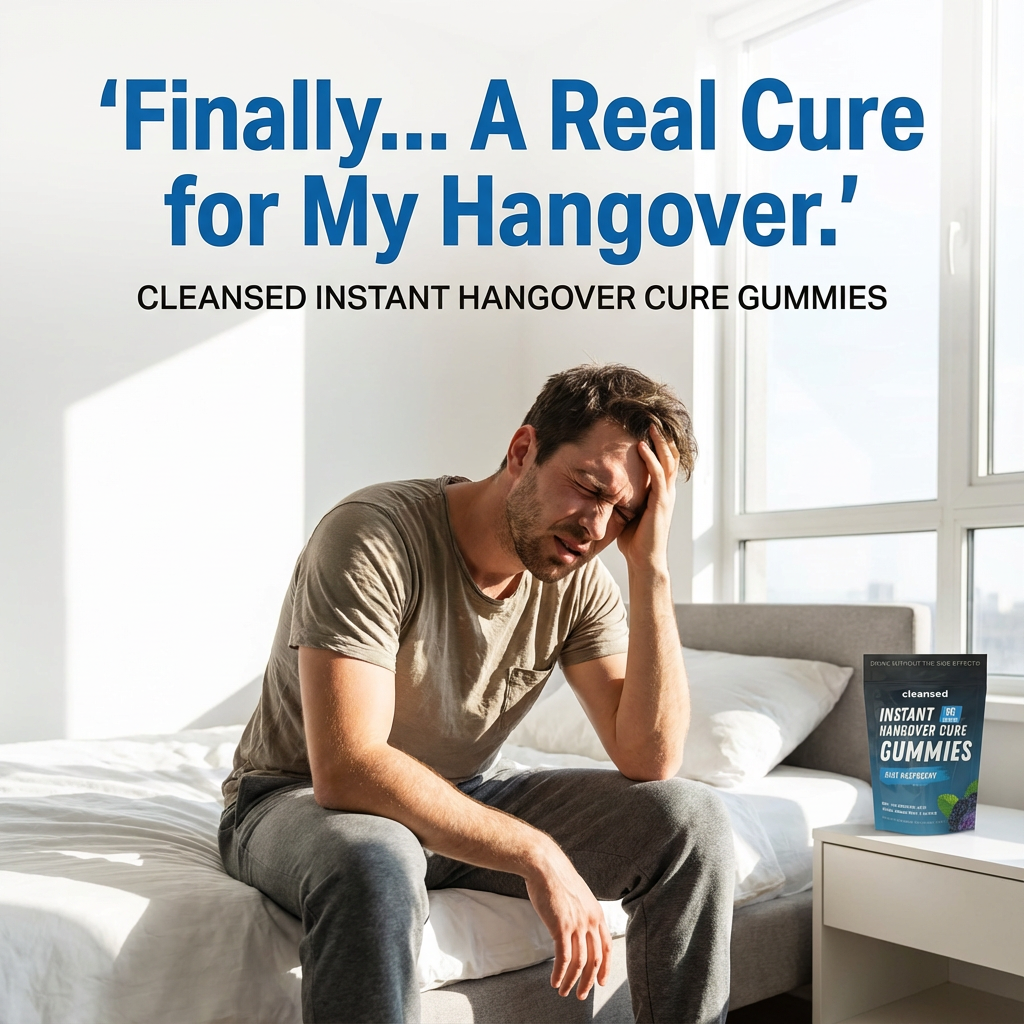 Cleansed Instant Hangover Cure Gummies